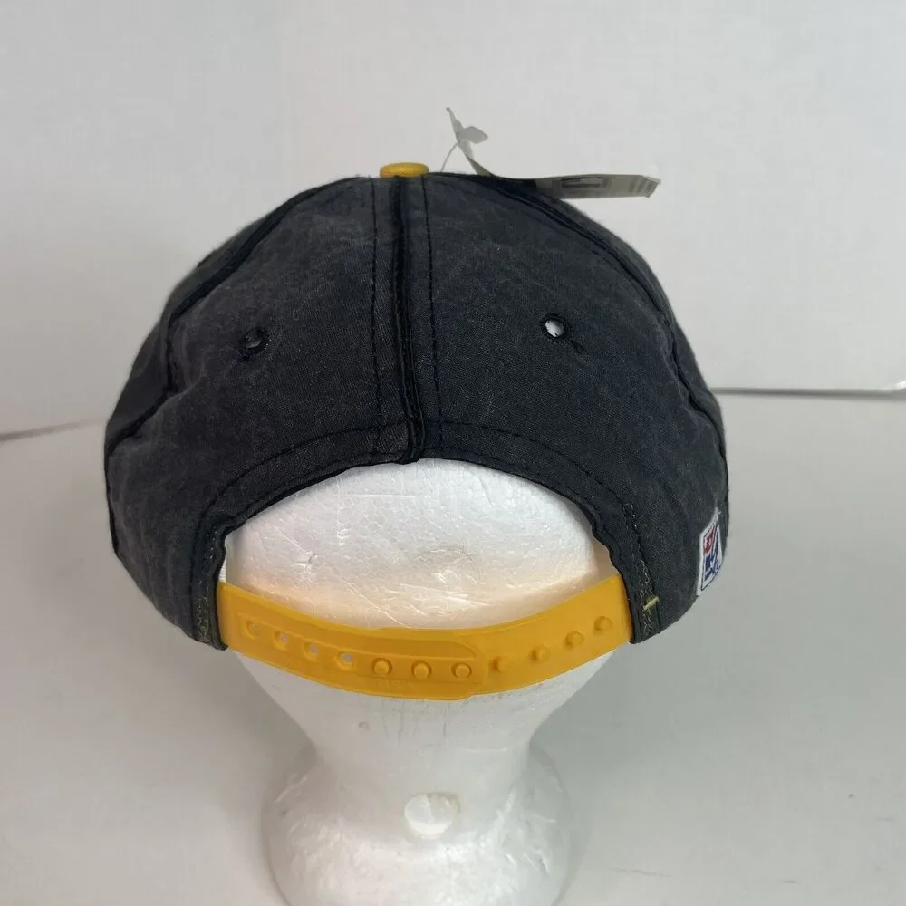 New Vintage Iowa Hawkeyes Snapback Hat, The Game, Black/yellow, Logo, NWT 1992 - Picture 3 of 10